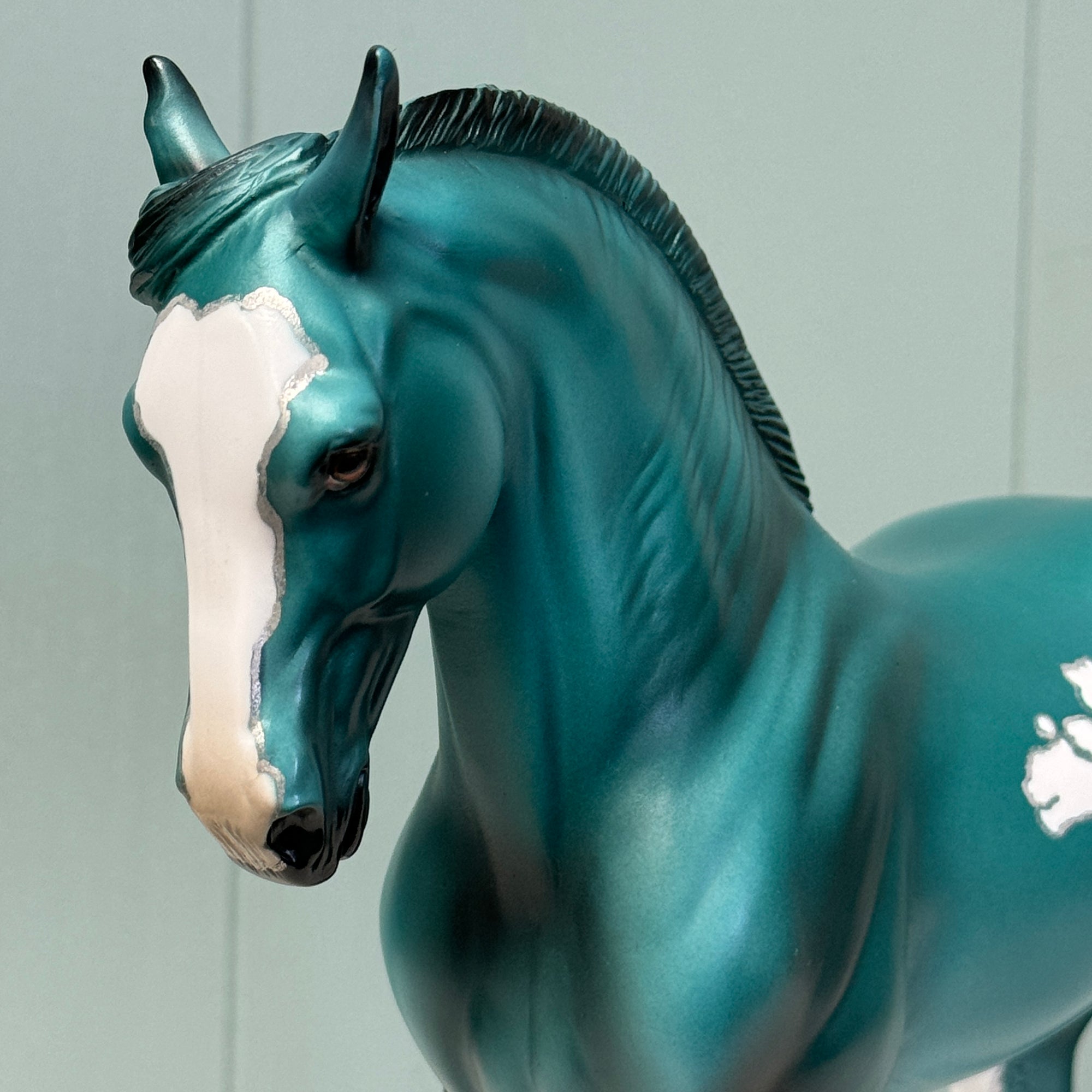 Tealrific OOAK Deco Andalusian By Dawn Quick EQ24