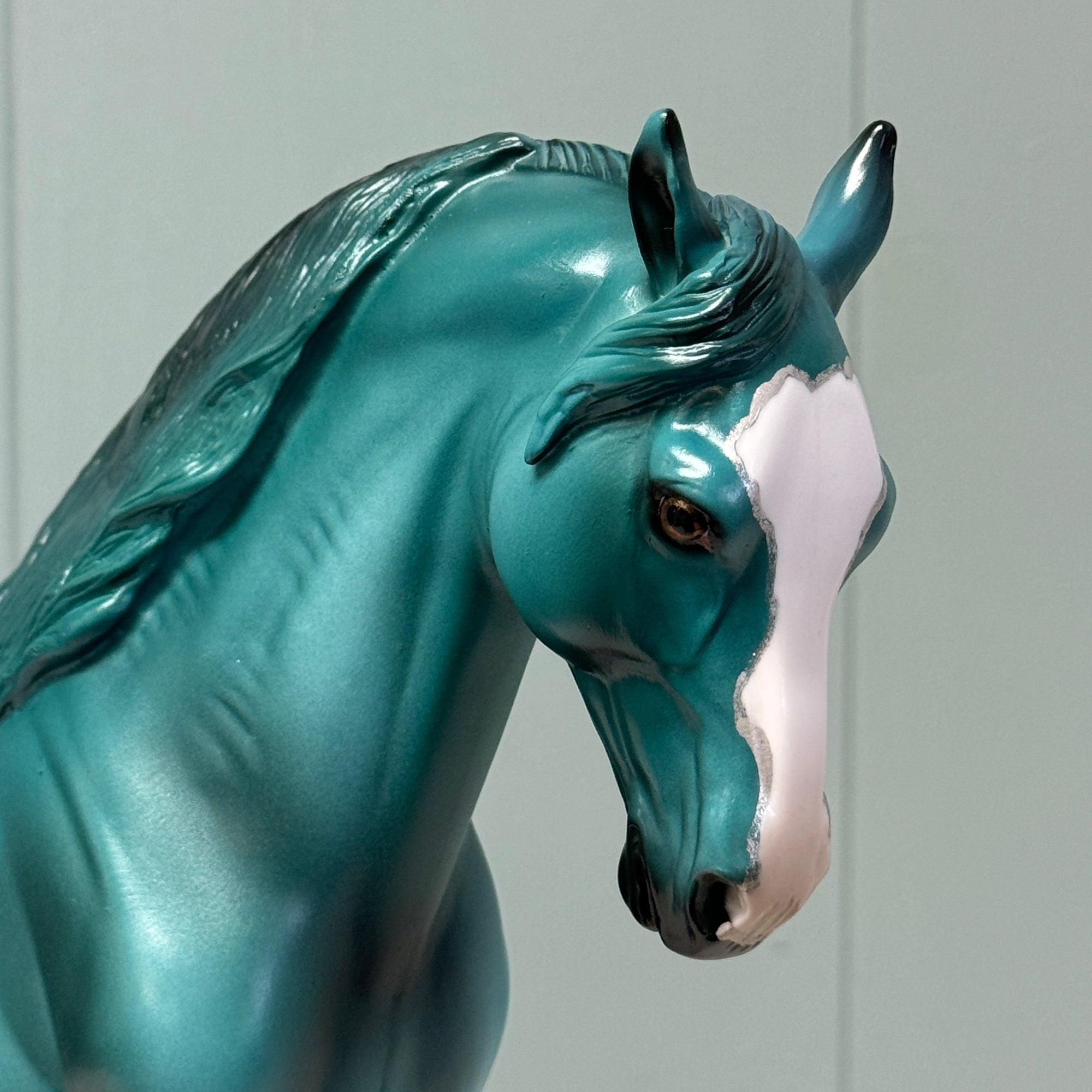 Tealrific OOAK Deco Andalusian By Dawn Quick EQ24