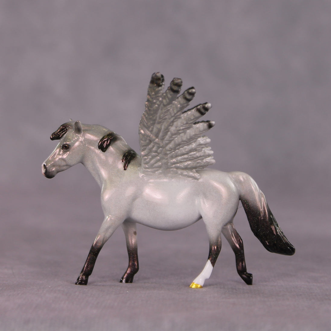 "Ariel" Pony Pegasus Chip OOAK Grab Bag - Painted By Ellen Robbins CL25