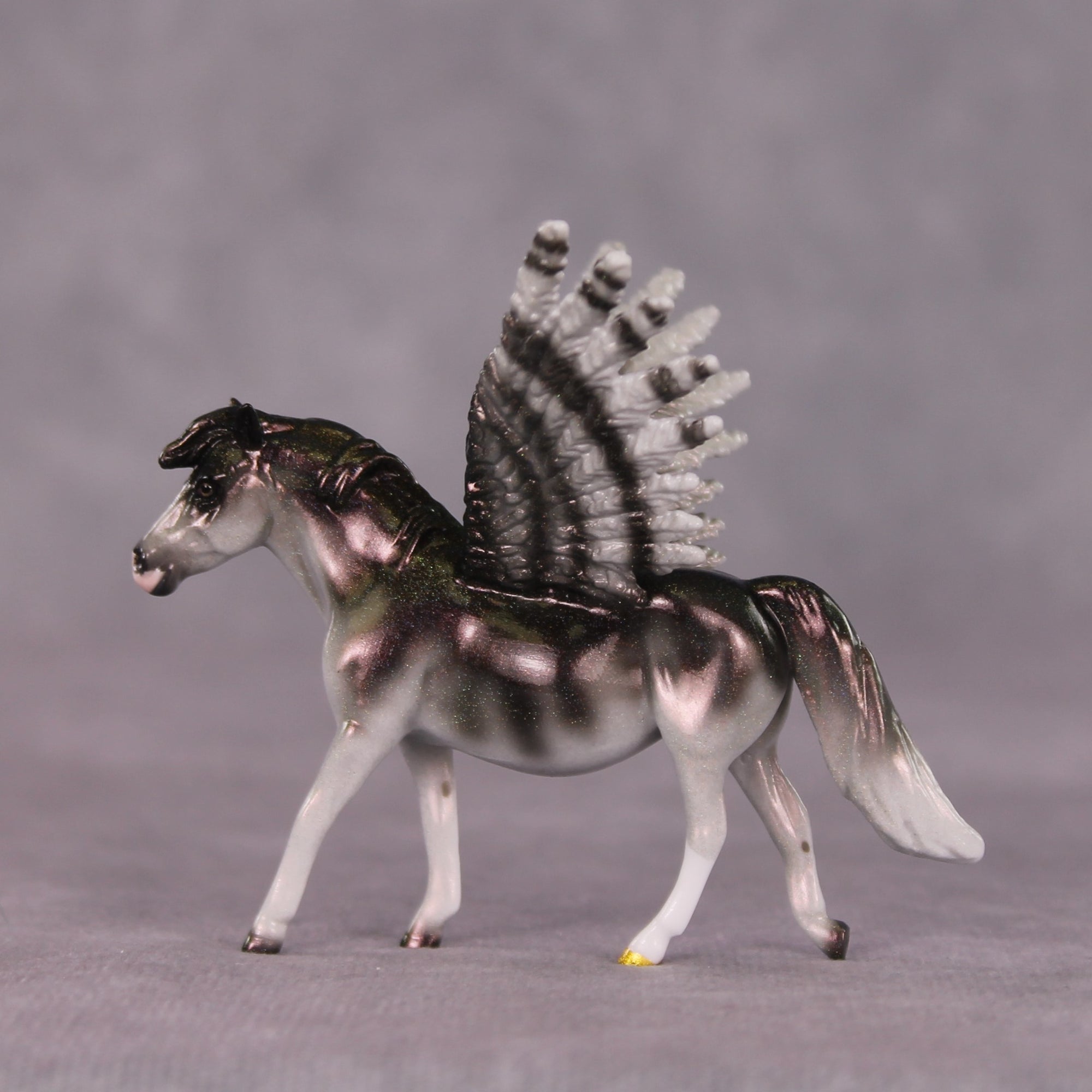 "Ariel" Pony Pegasus Chip OOAK Grab Bag - Painted By Ellen Robbins CL25