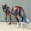 Southern Lights OOAK Deco Thoroughbred By Dawn Quick  EQ24