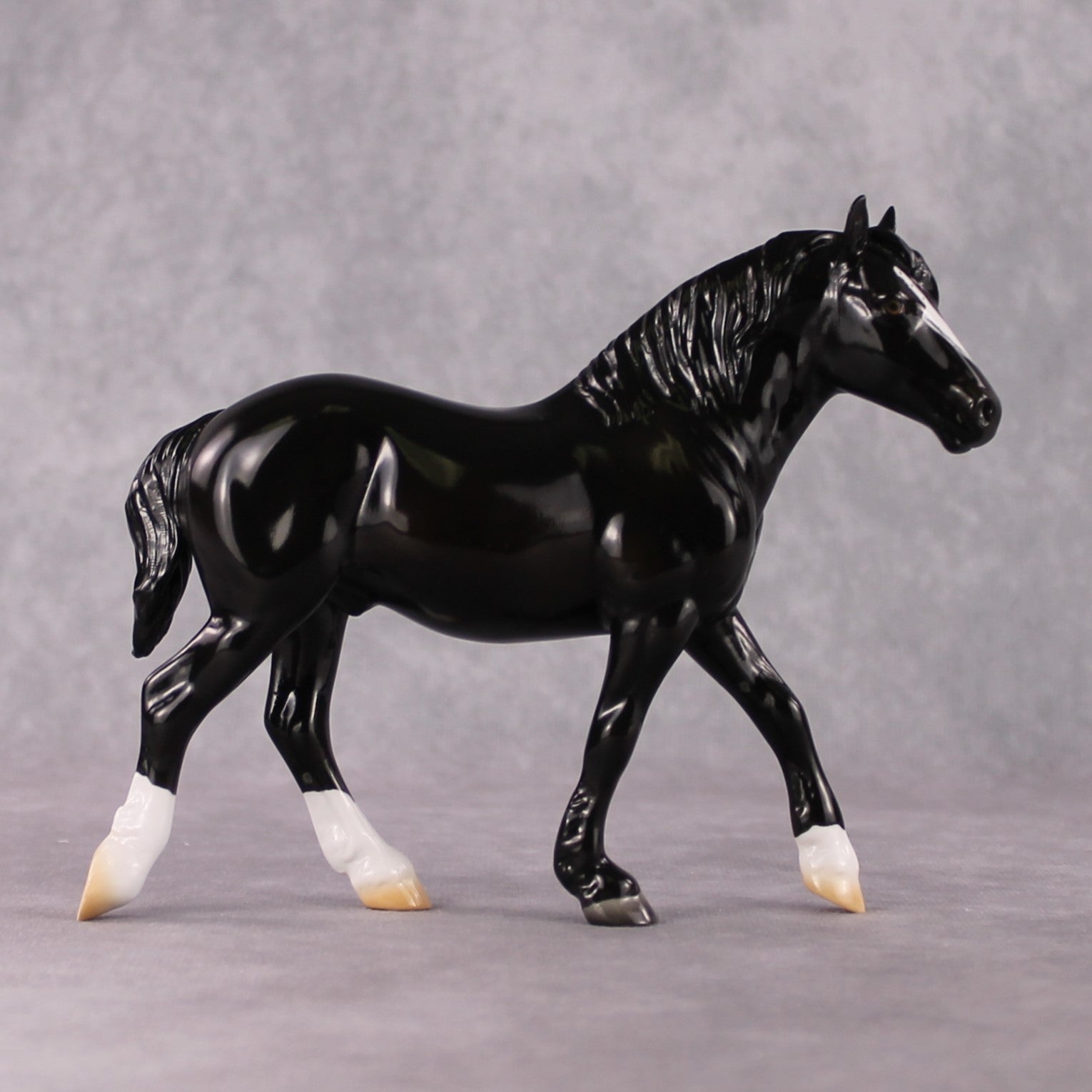 "She Did" LE-60 Realistic Black Deco Pebble By Ashley Palmer