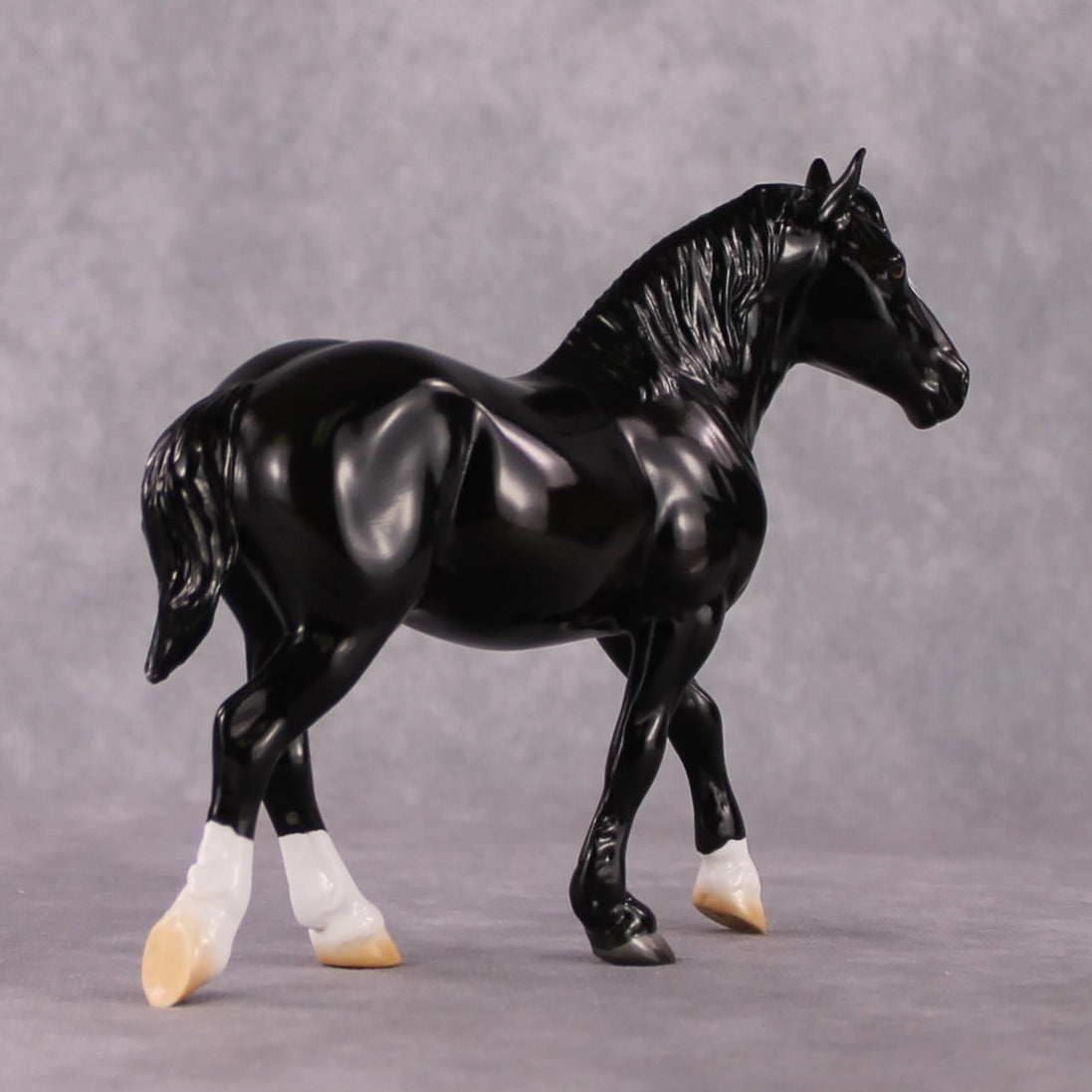 "She Did" LE-60 Realistic Black Deco Pebble By Ashley Palmer