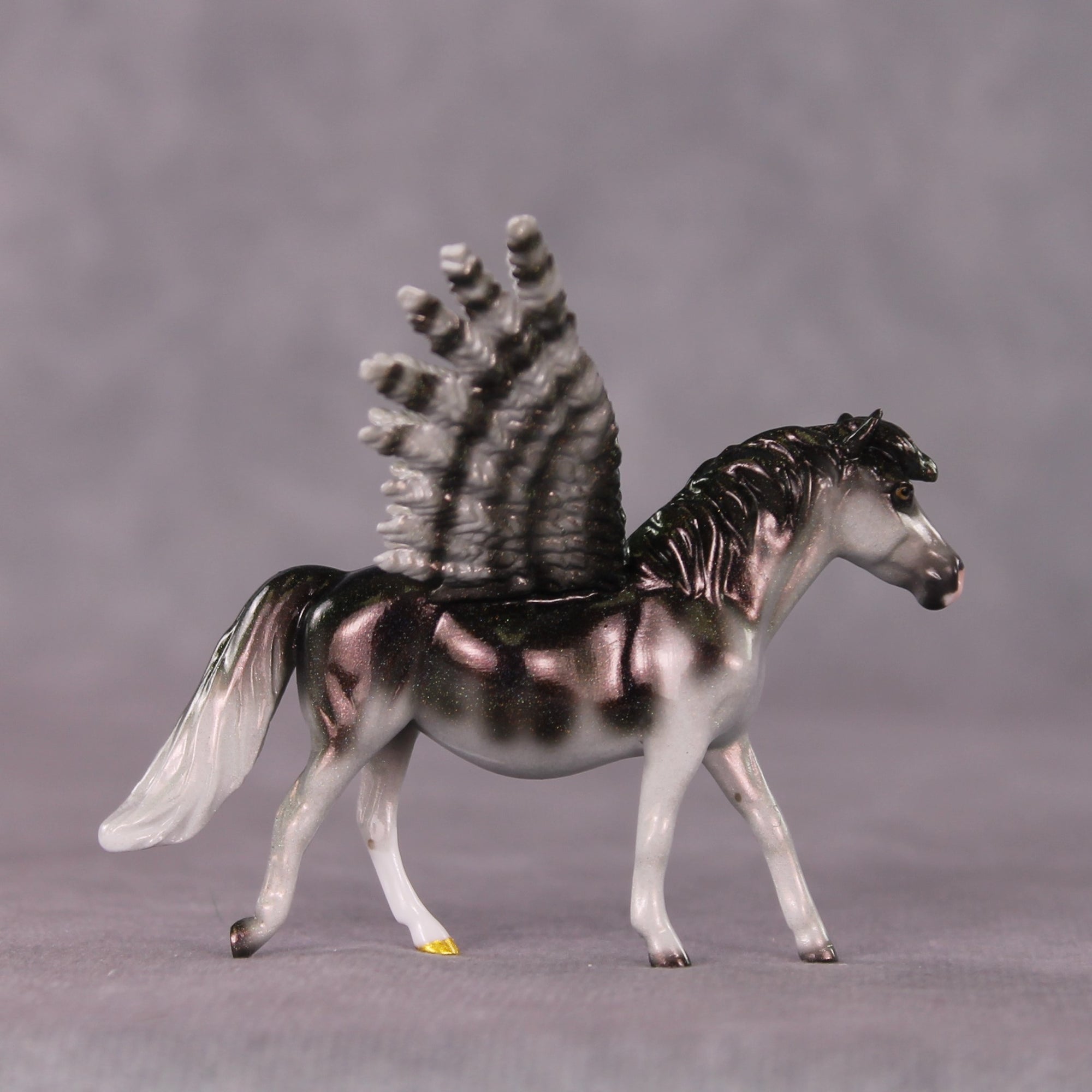 "Ariel" Pony Pegasus Chip OOAK Grab Bag - Painted By Ellen Robbins CL25