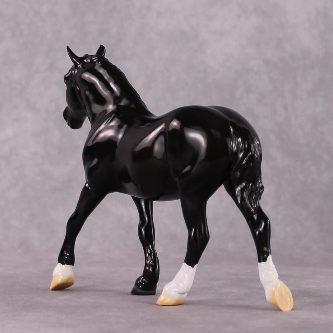 "She Did" LE-60 Realistic Black Deco Pebble By Ashley Palmer
