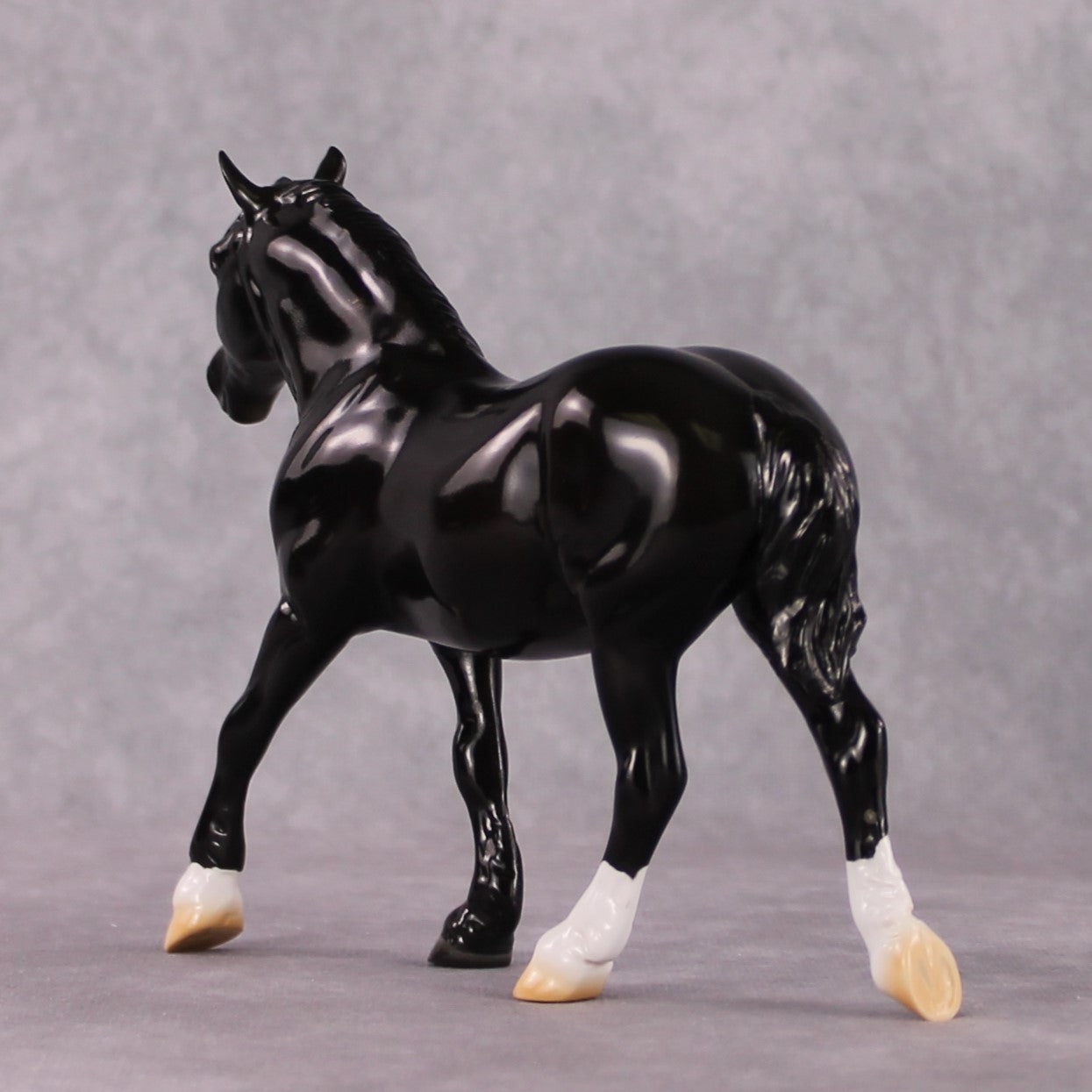 "She Did" LE-60 Realistic Black Deco Pebble By Ashley Palmer