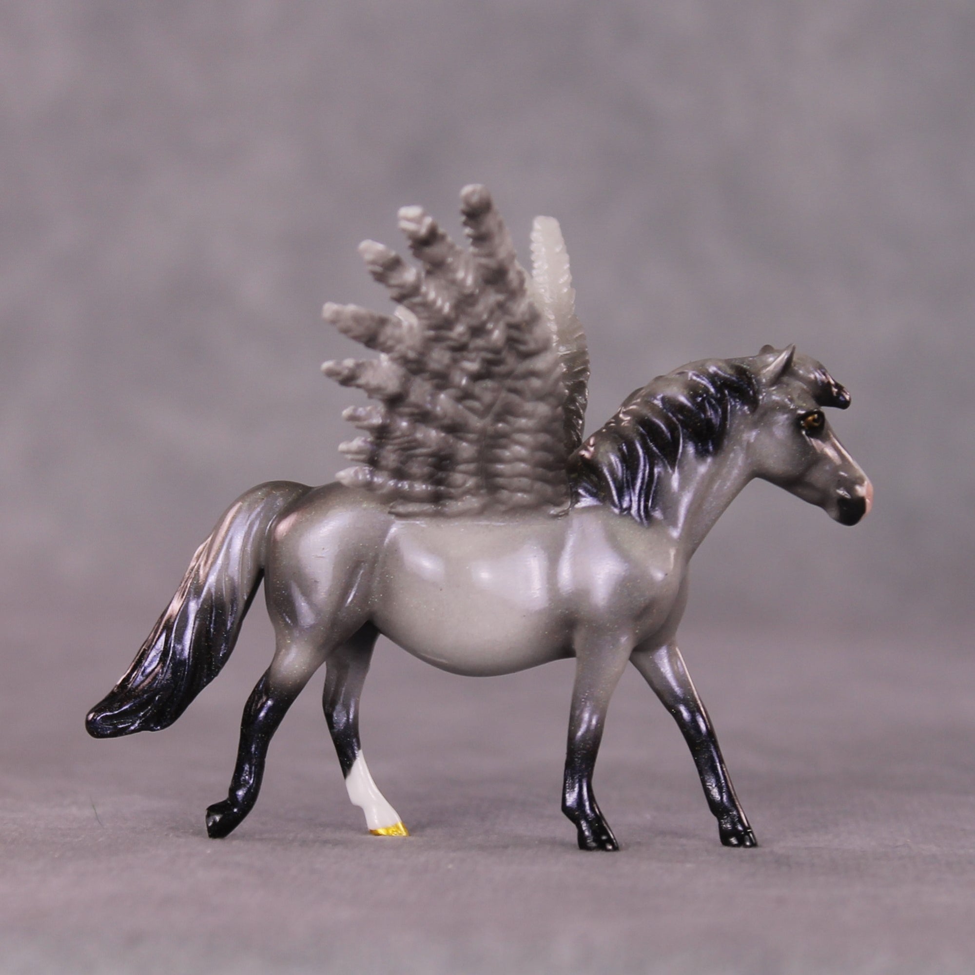 "Ariel" Pony Pegasus Chip OOAK Grab Bag - Painted By Ellen Robbins CL25