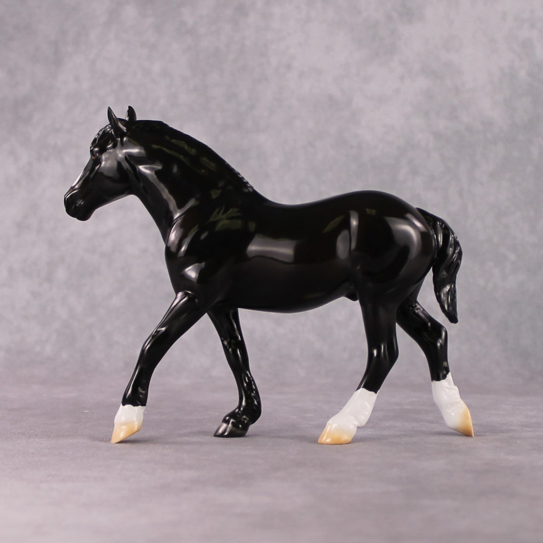 "She Did" LE-60 Realistic Black Deco Pebble By Ashley Palmer