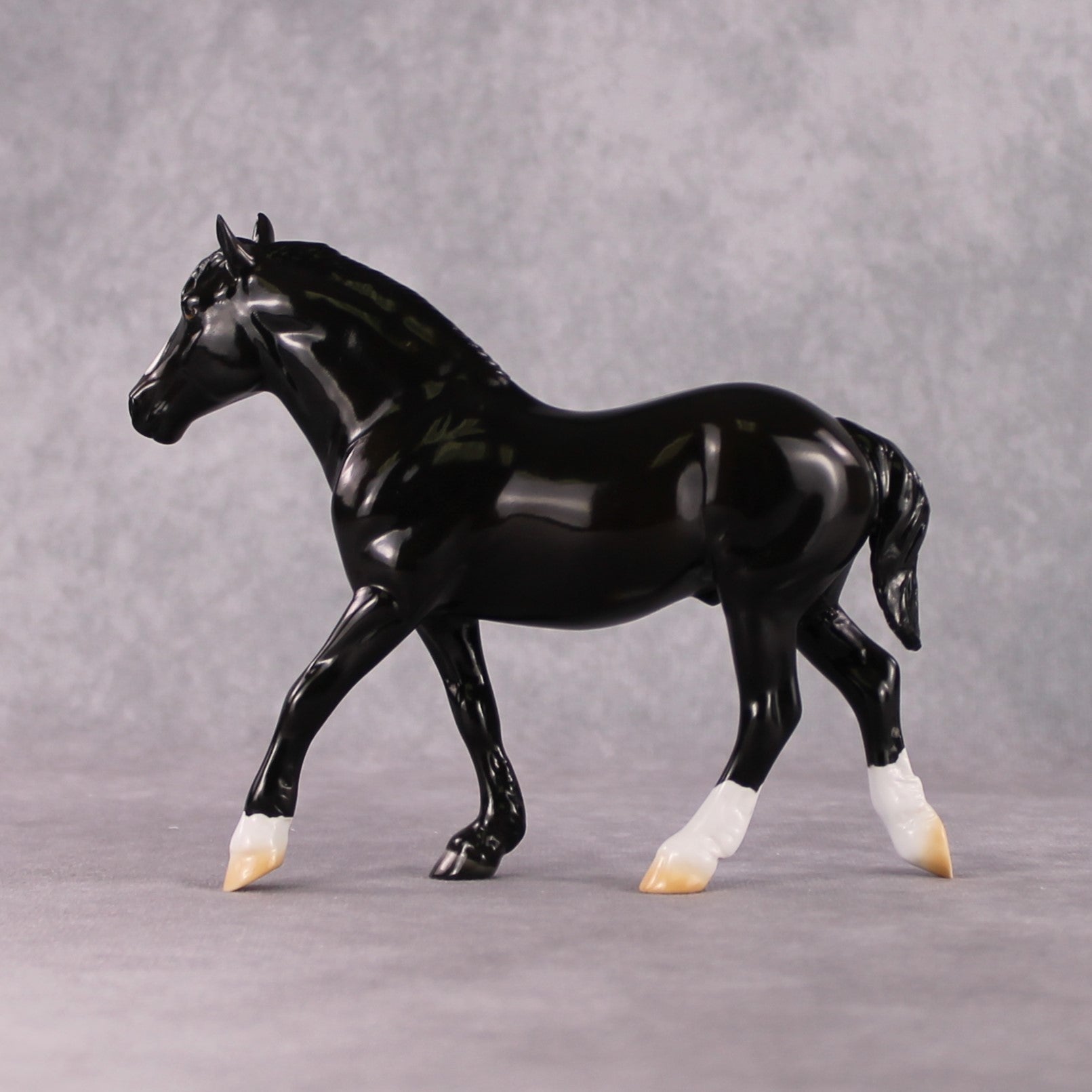 "She Did" LE-60 Realistic Black Deco Pebble By Ashley Palmer