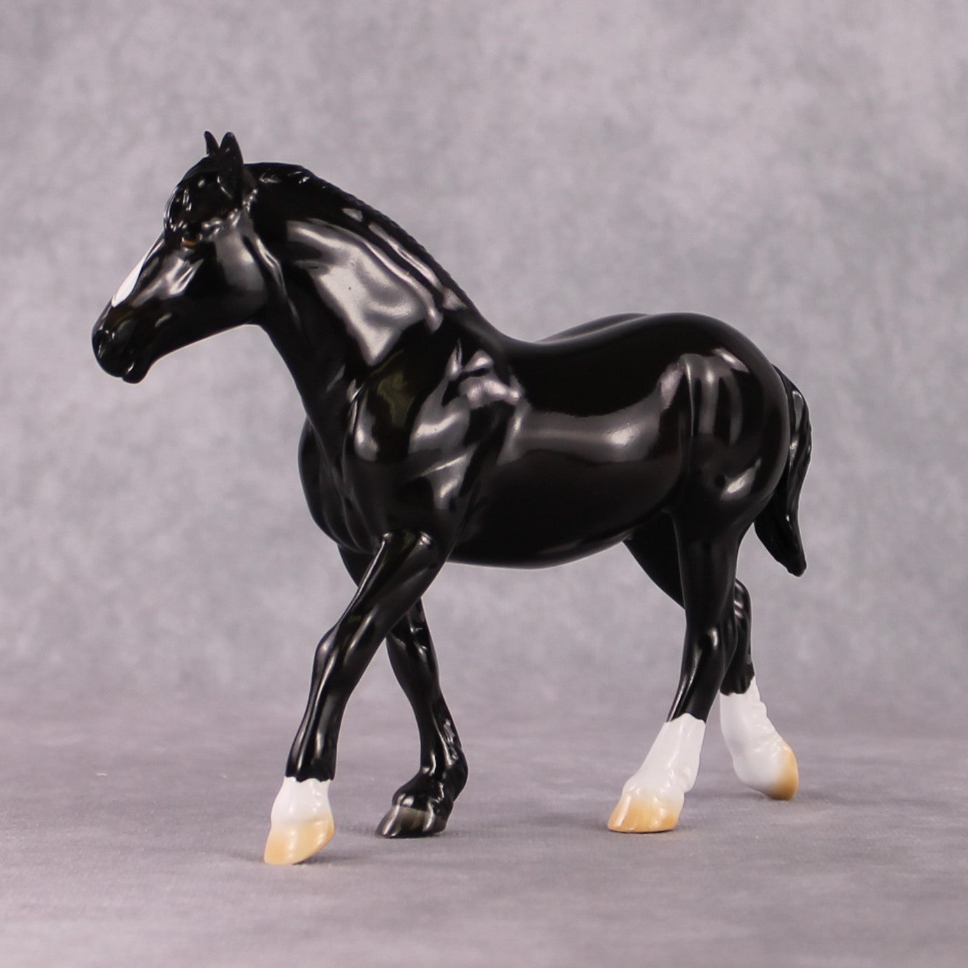 "She Did" LE-60 Realistic Black Deco Pebble By Ashley Palmer