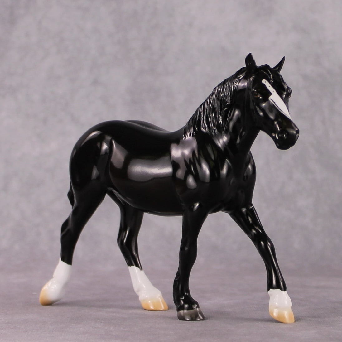 "She Did" LE-60 Realistic Black Deco Pebble By Ashley Palmer