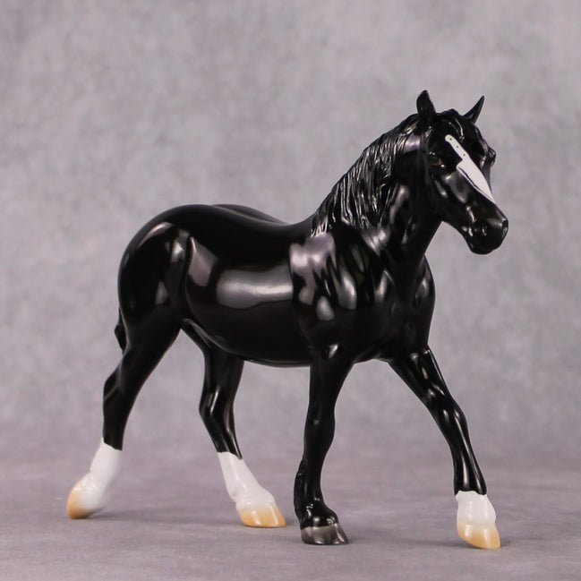 "She Did" LE-60 Realistic Black Deco Pebble By Ashley Palmer