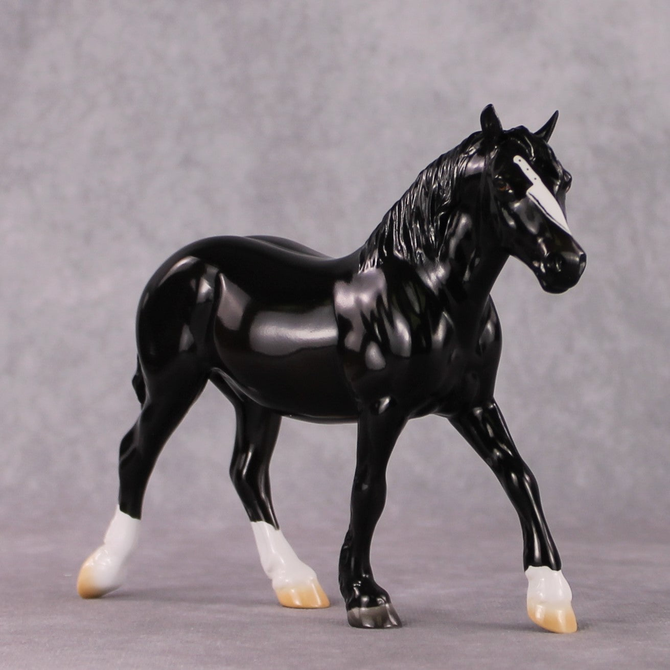 "She Did" LE-60 Realistic Black Deco Pebble By Ashley Palmer