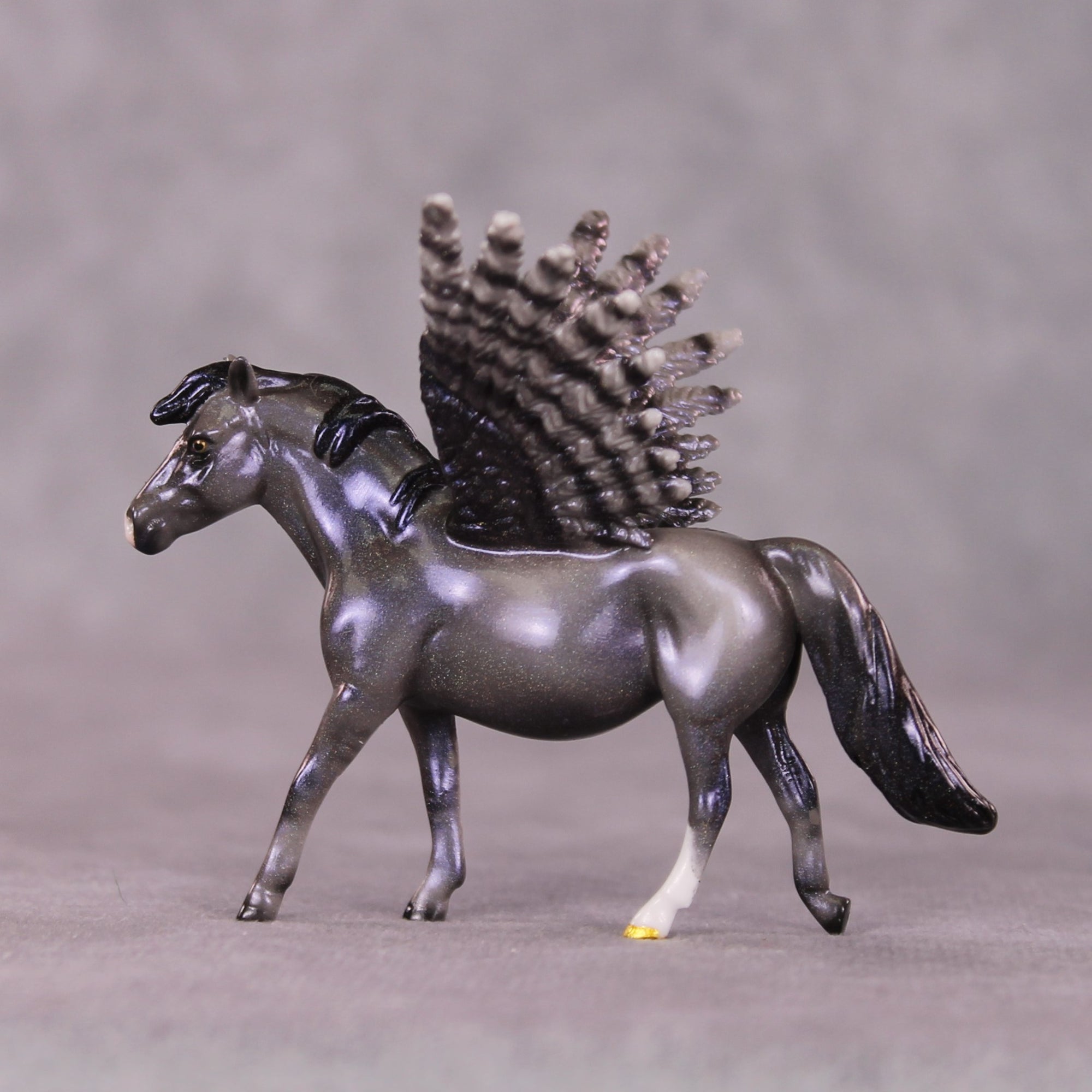 "Ariel" Pony Pegasus Chip OOAK Grab Bag - Painted By Ellen Robbins CL25