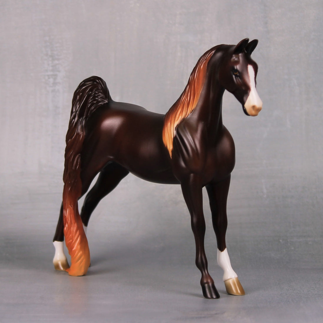 Amberlynn OOAK Chestnut Saddlebred By Ashley Palmer LHS24