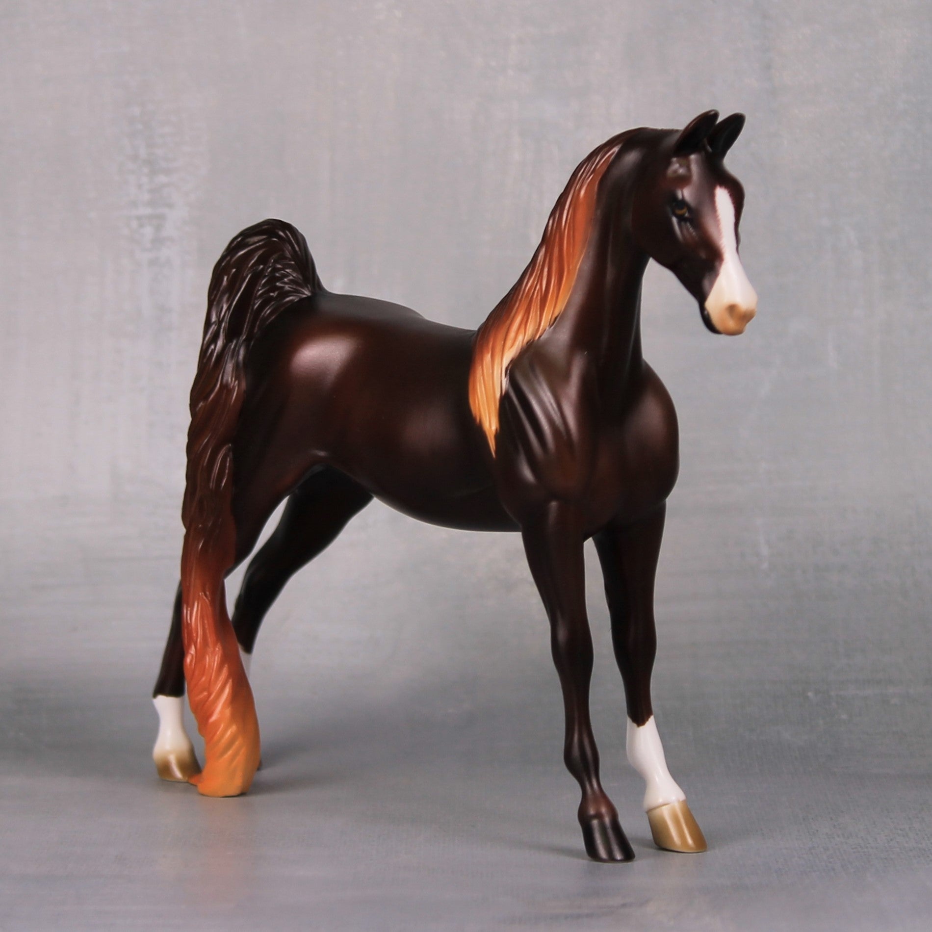 Amberlynn OOAK Chestnut Saddlebred By Ashley Palmer LHS24