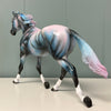 Heroine OOAK Deco Grey Blue Pink Palouse By Dawn Quick  EQ24