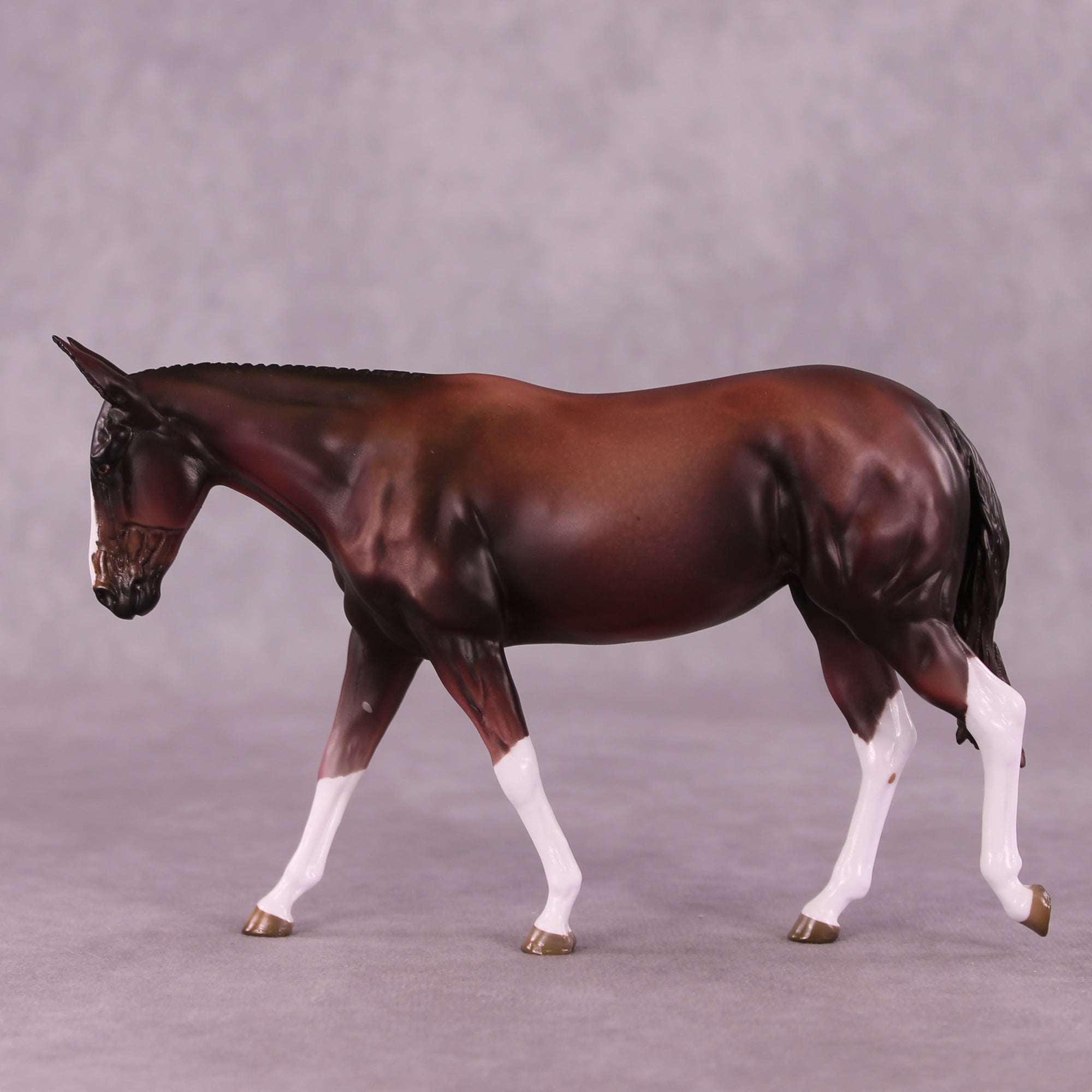 Merlot NO FINISH CHANGE OOAK Pebble Mule by Kike Duarte LHS25