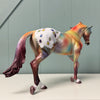 Skittles OOAK Deco Rainbow Appaloosa Thoroughbred By Dawn Quick EQ24