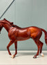 Big Red OOAK Dappled Red Chestnut Thoroughbred By Dawn Quick EQ24