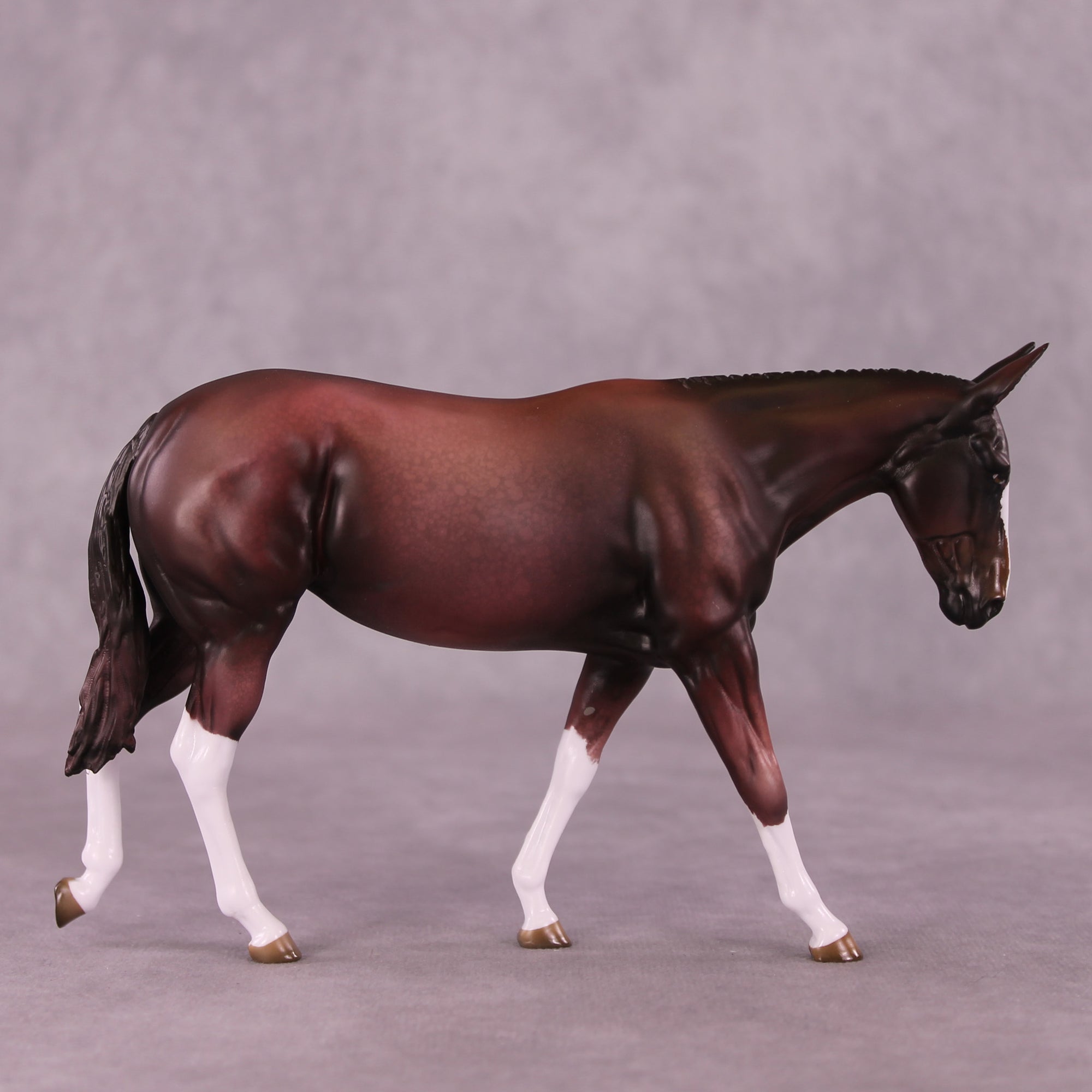 Merlot NO FINISH CHANGE OOAK Pebble Mule by Kike Duarte LHS25