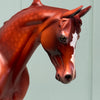 Big Red OOAK Dappled Red Chestnut Thoroughbred By Dawn Quick EQ24