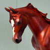 Big Red OOAK Dappled Red Chestnut Thoroughbred By Dawn Quick EQ24