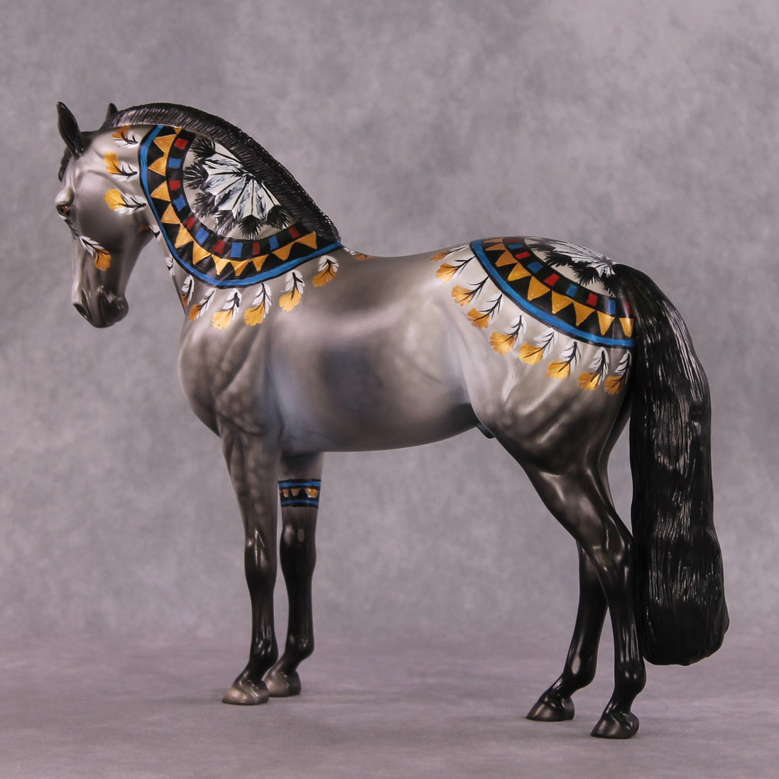 "Time Immemorial" OOAK Andalusian by Dawn Quick SHCF25OS