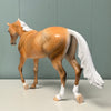 Sunshine OOAK Dappled Palomino Thoroughbred By Dawn Quick EQ24