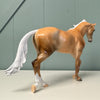 Sunshine OOAK Dappled Palomino Thoroughbred By Dawn Quick EQ24