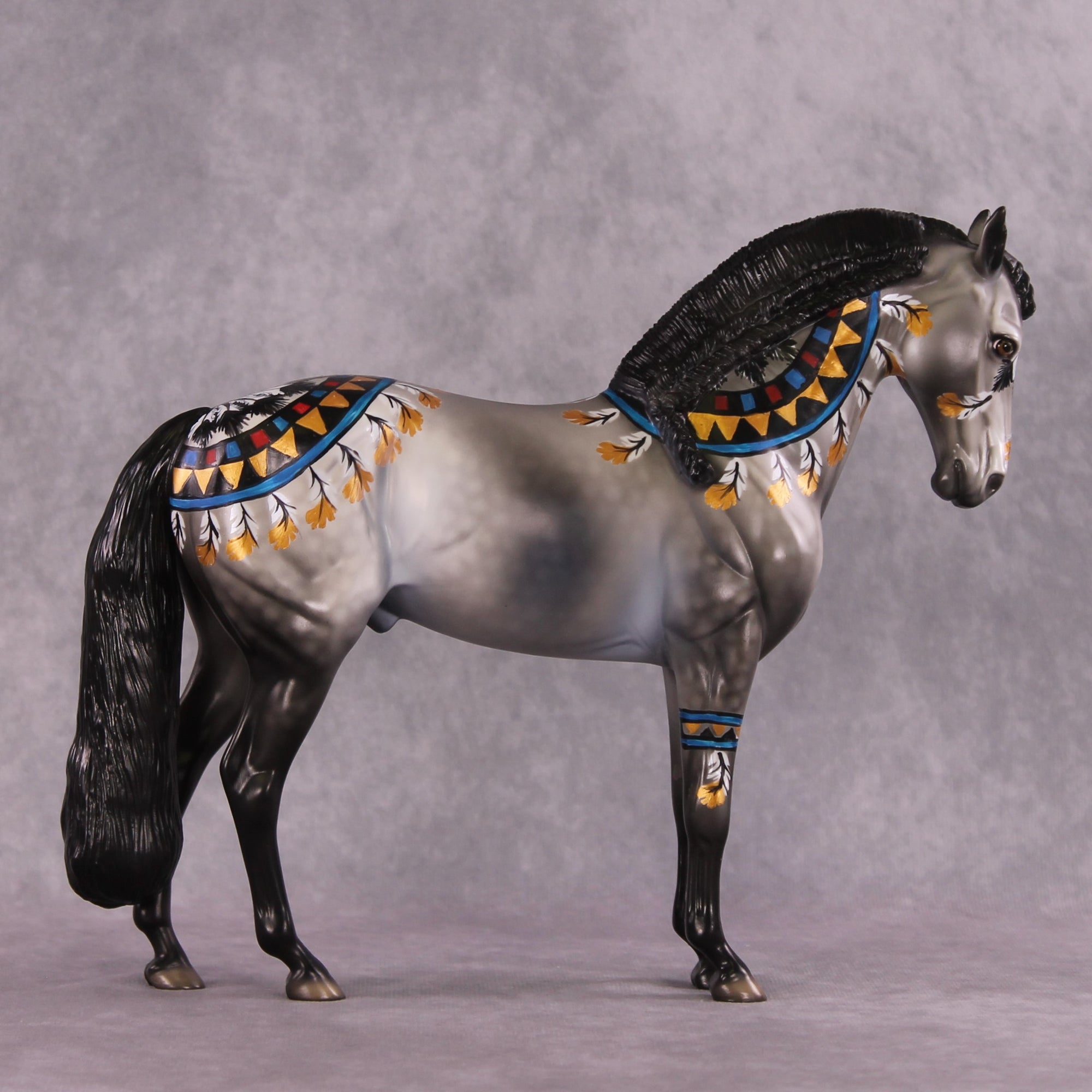 "Time Immemorial" OOAK Andalusian by Dawn Quick SHCF25OS