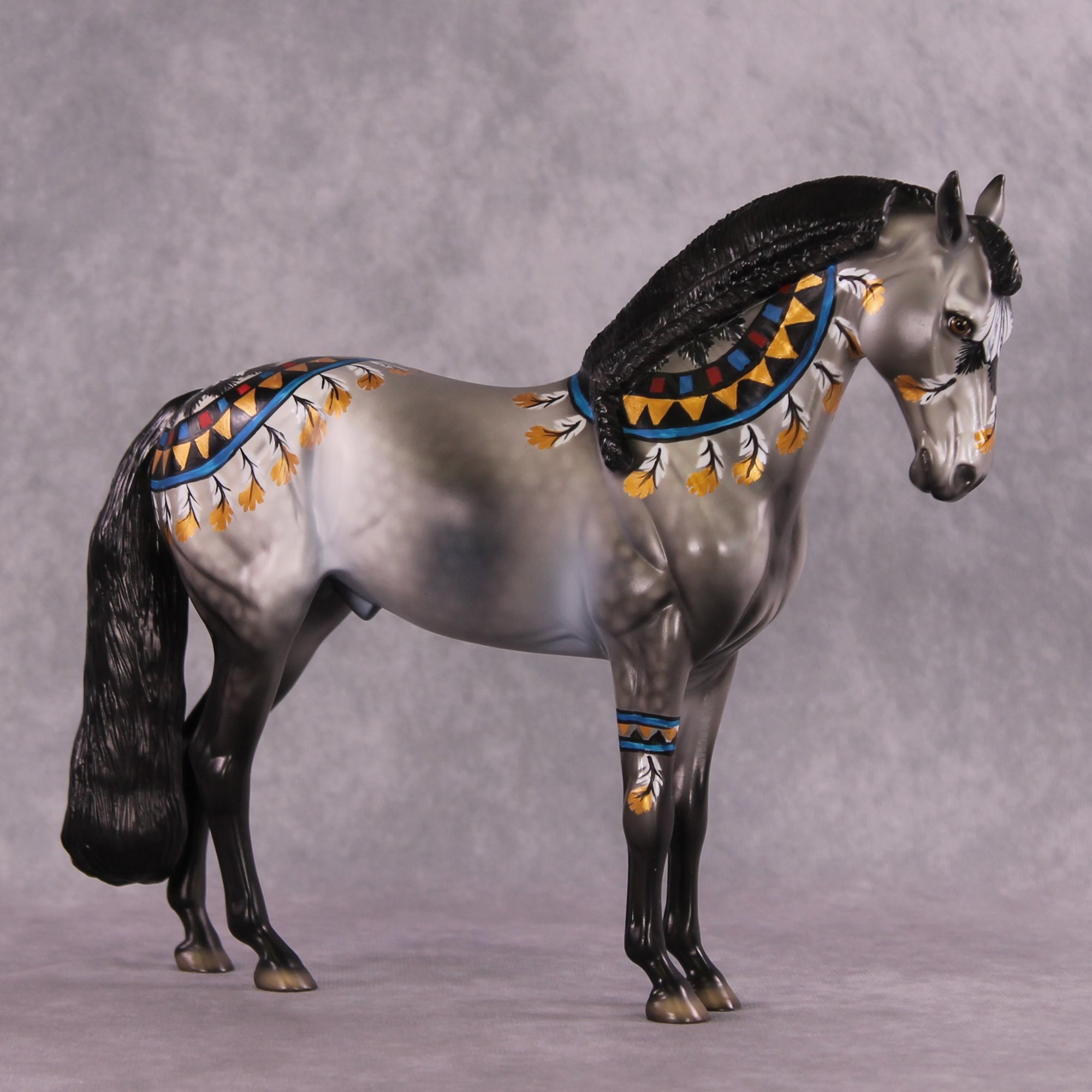 "Time Immemorial" OOAK Andalusian by Dawn Quick SHCF25OS