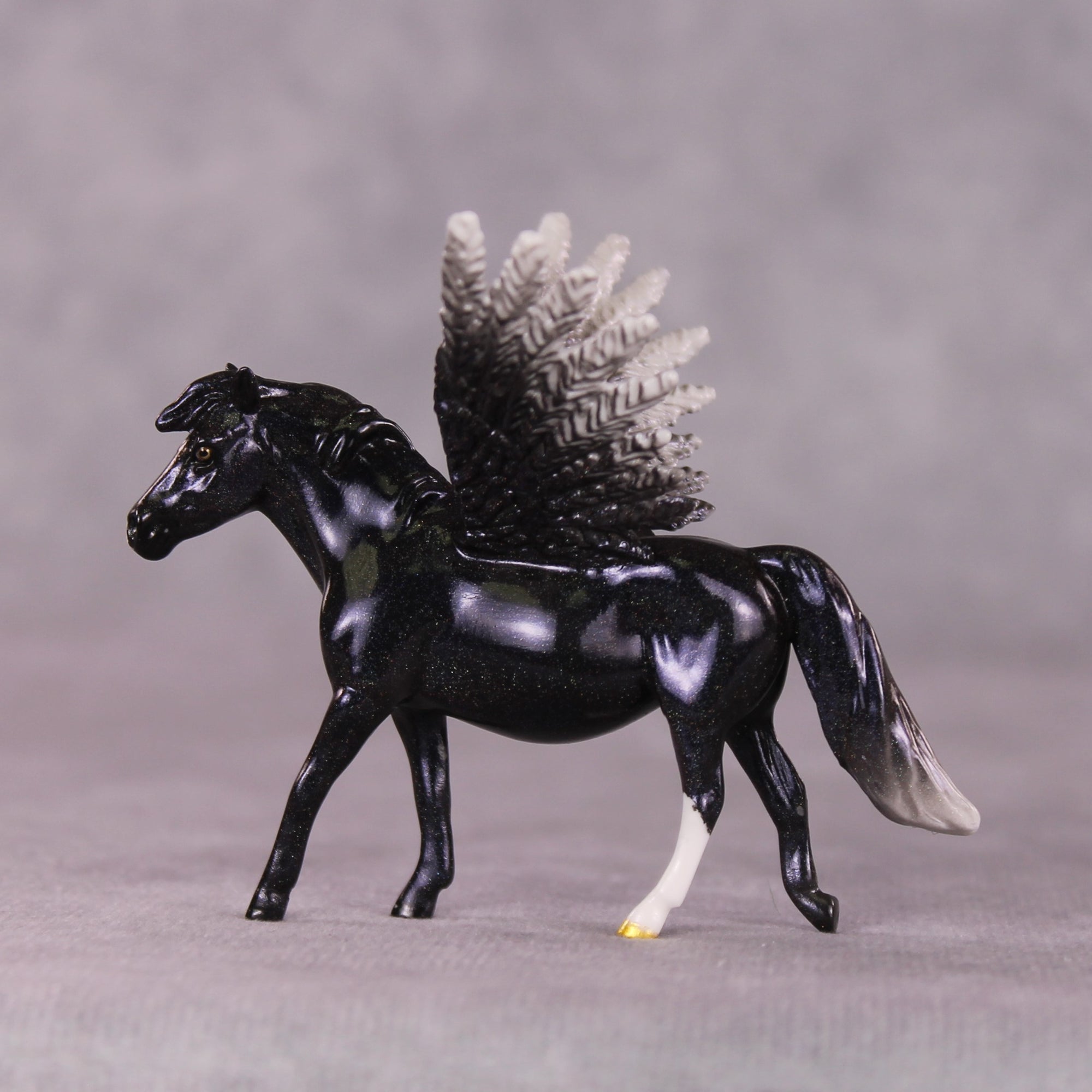 "Ariel" Pony Pegasus Chip OOAK Grab Bag - Painted By Ellen Robbins CL25