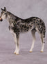 "Himalaya" LE-3 Snow Leopard Inspired Deco Ideal Stock Horse Chip By Jess Hamill Menagerie Series: Central Asia MS25