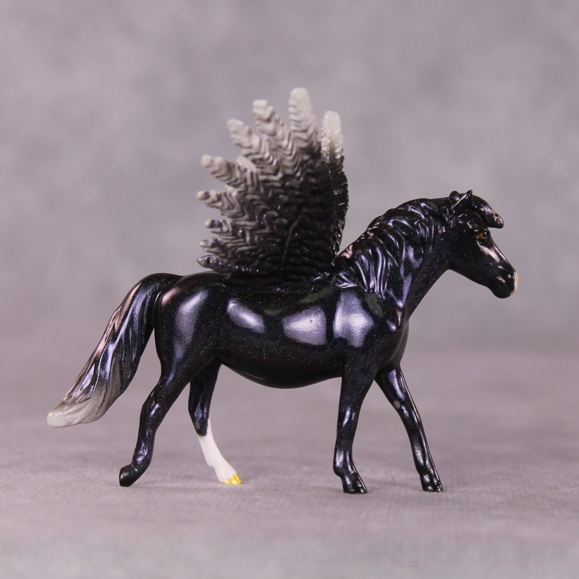 "Ariel" Pony Pegasus Chip OOAK Grab Bag - Painted By Ellen Robbins CL25