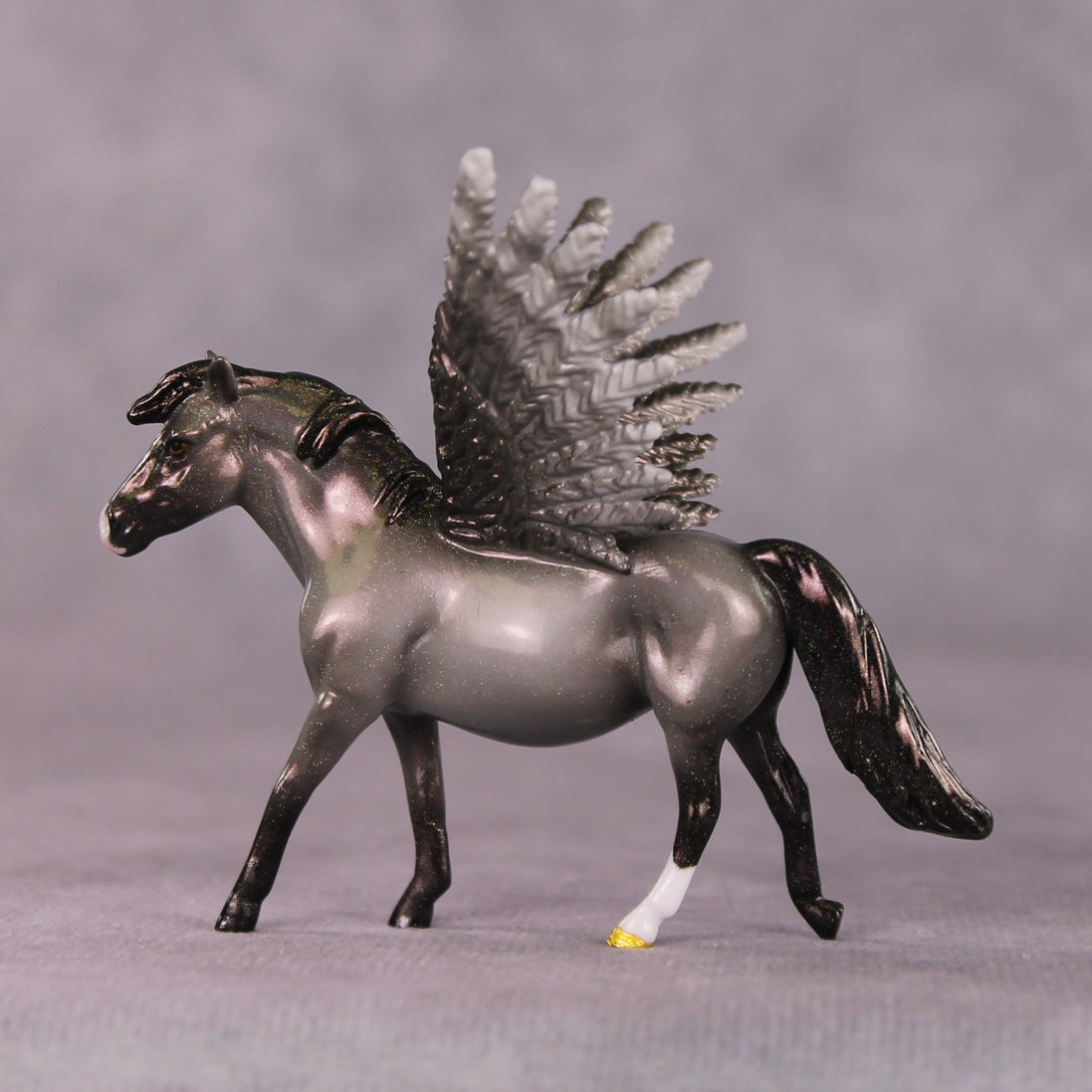 "Ariel" Pony Pegasus Chip OOAK Grab Bag - Painted By Ellen Robbins CL25