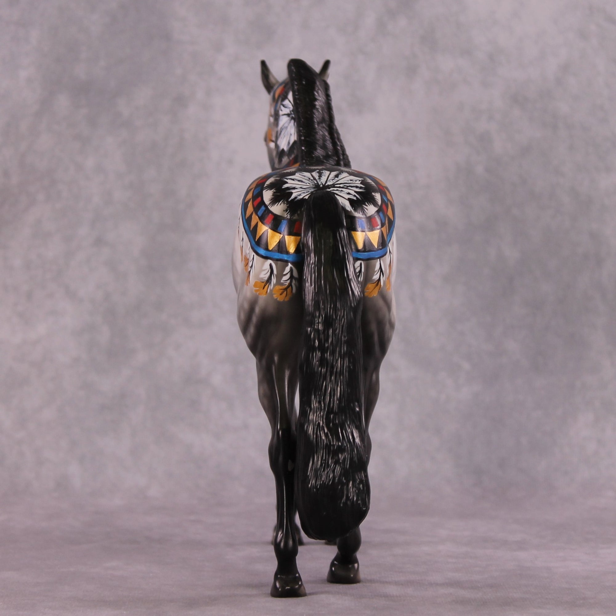 "Time Immemorial" OOAK Andalusian by Dawn Quick SHCF25OS