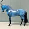 Blucifer OOAK Blue Deco Andalusian By Dawn Quick EQ24