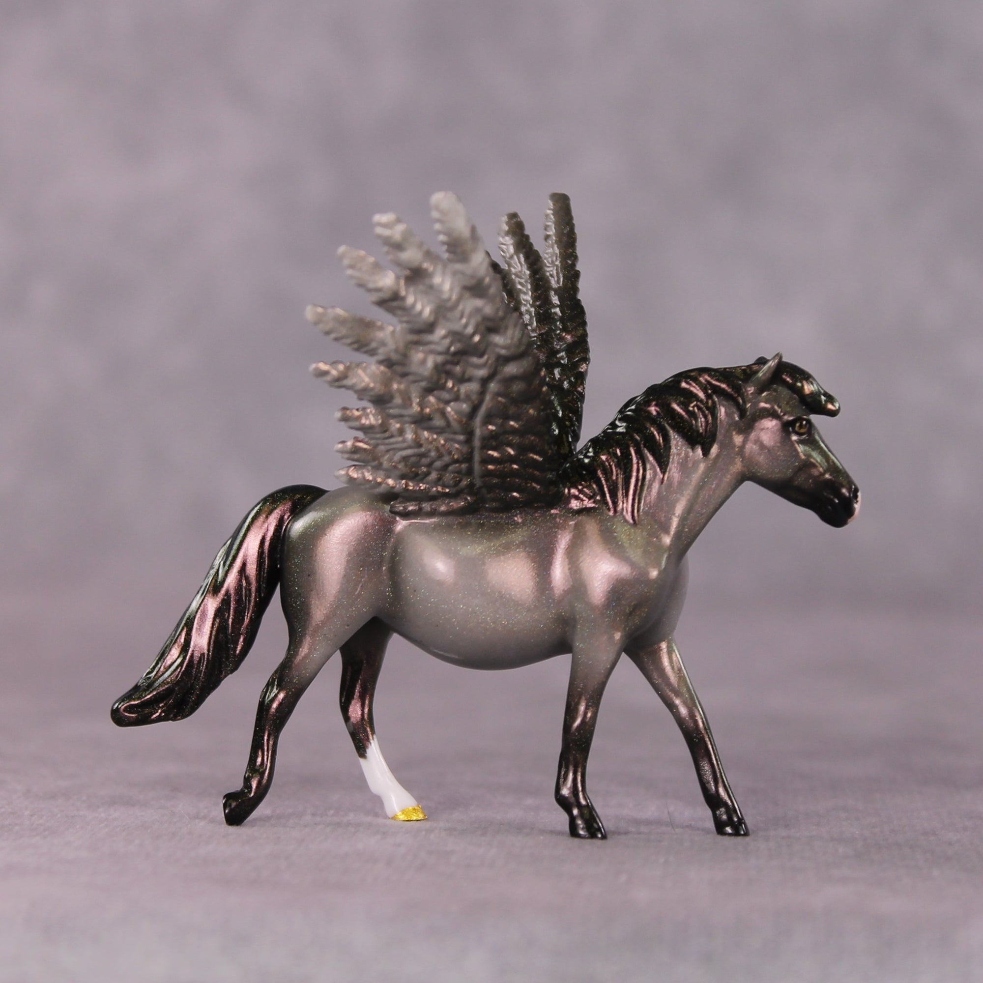 "Ariel" Pony Pegasus Chip OOAK Grab Bag - Painted By Ellen Robbins CL25