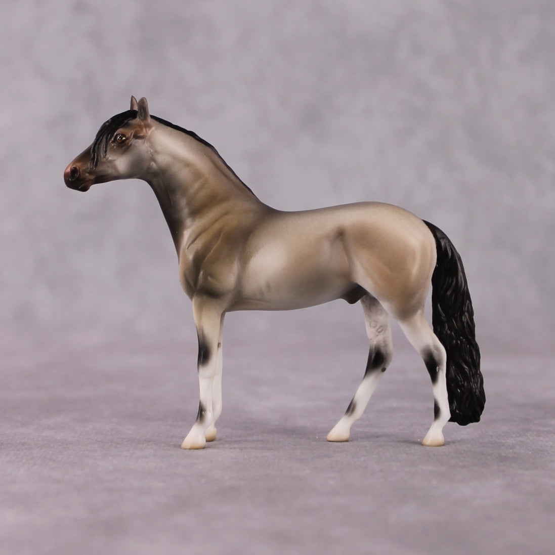 "Snake-Eater" LE-3 Markhor Inspired Andalusian Chip By Jess Hamill Menagerie Series: Central Asia MS25