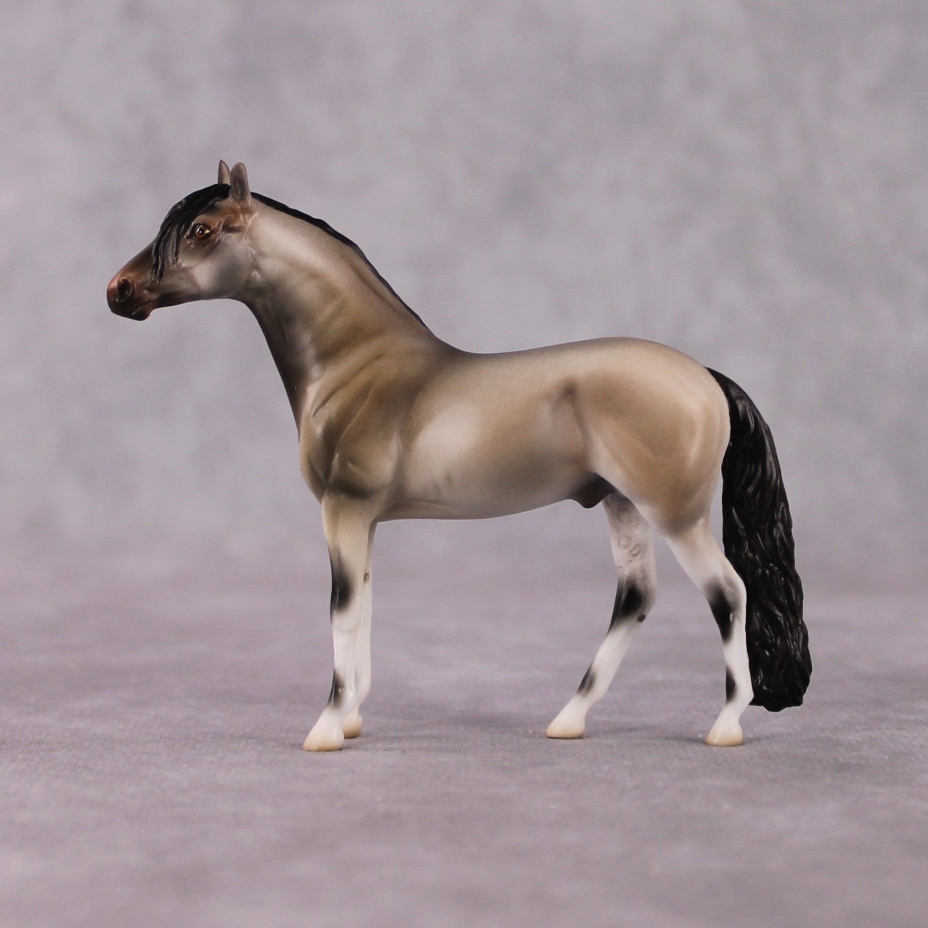 "Snake-Eater" LE-3 Markhor Inspired Andalusian Chip By Jess Hamill Menagerie Series: Central Asia MS25