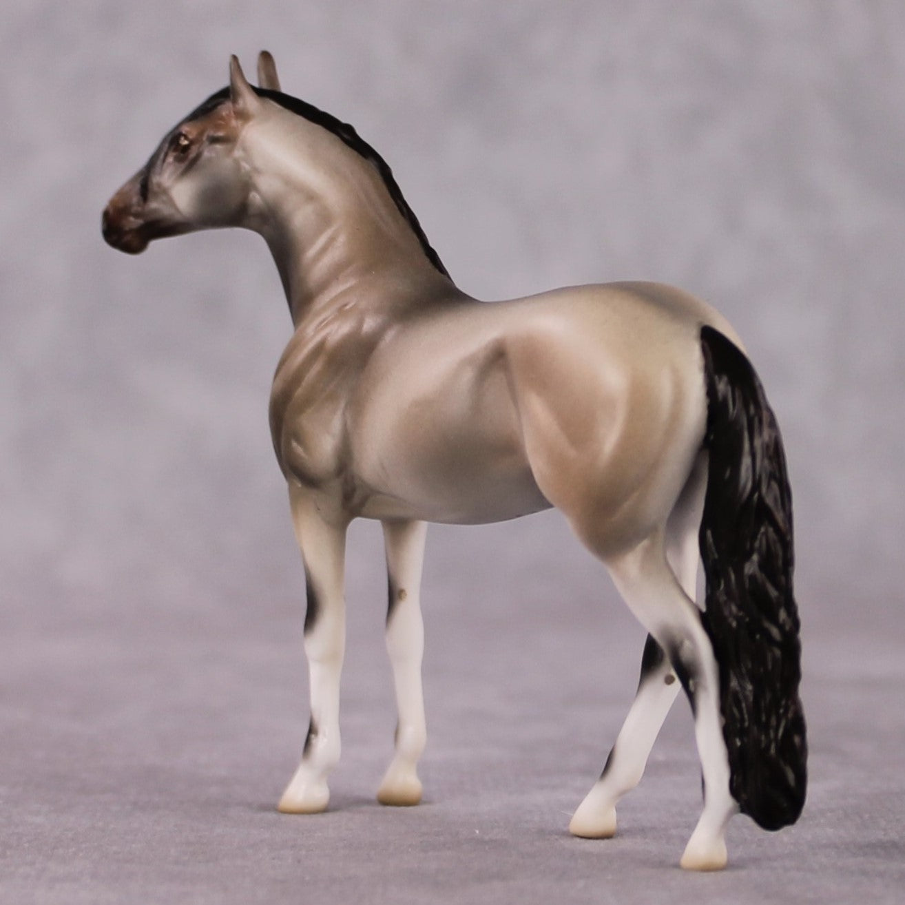 "Snake-Eater" LE-3 Markhor Inspired Andalusian Chip By Jess Hamill Menagerie Series: Central Asia MS25