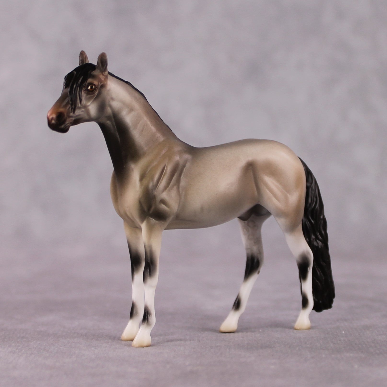 "Snake-Eater" LE-3 Markhor Inspired Andalusian Chip By Jess Hamill Menagerie Series: Central Asia MS25