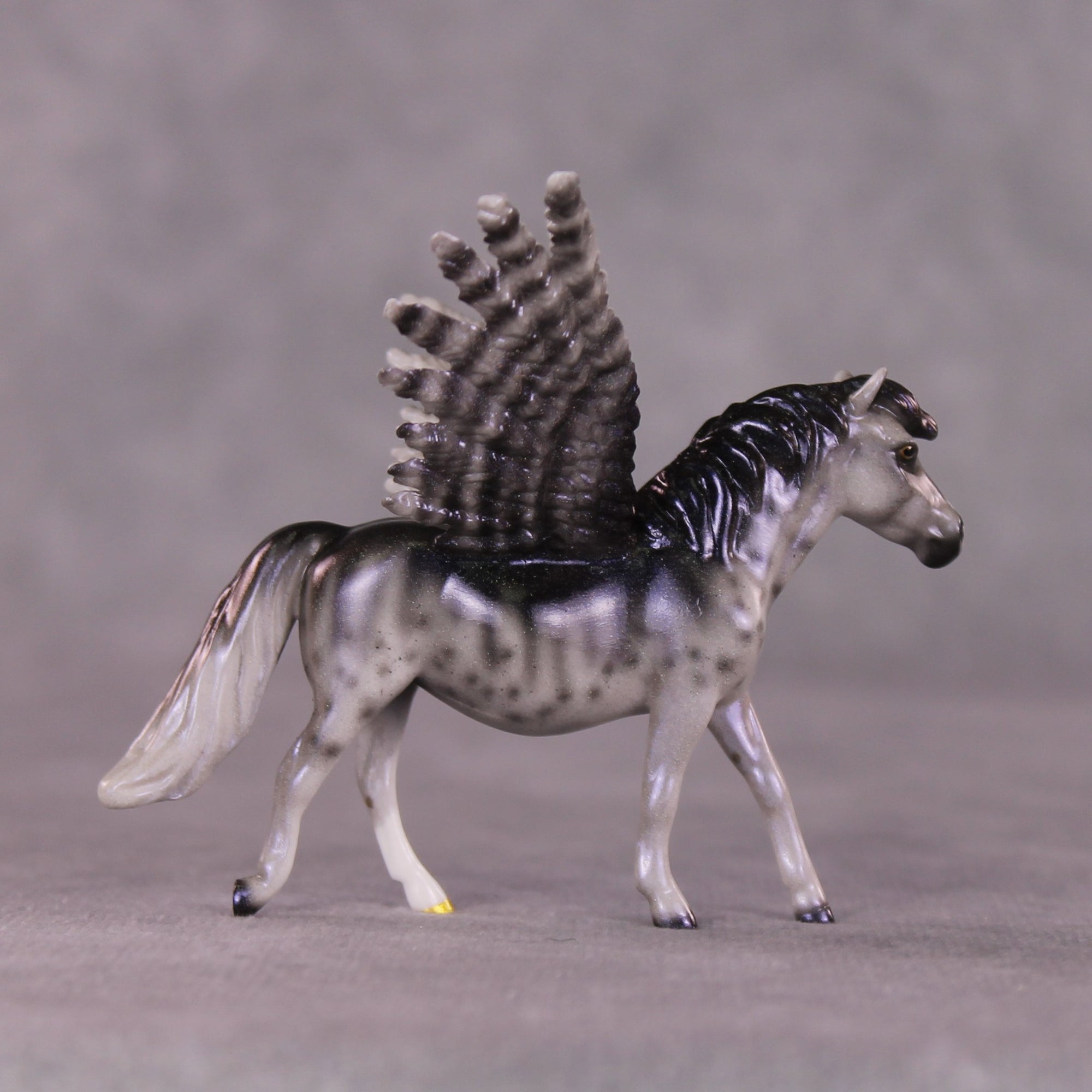"Ariel" Pony Pegasus Chip OOAK Grab Bag - Painted By Ellen Robbins CL25