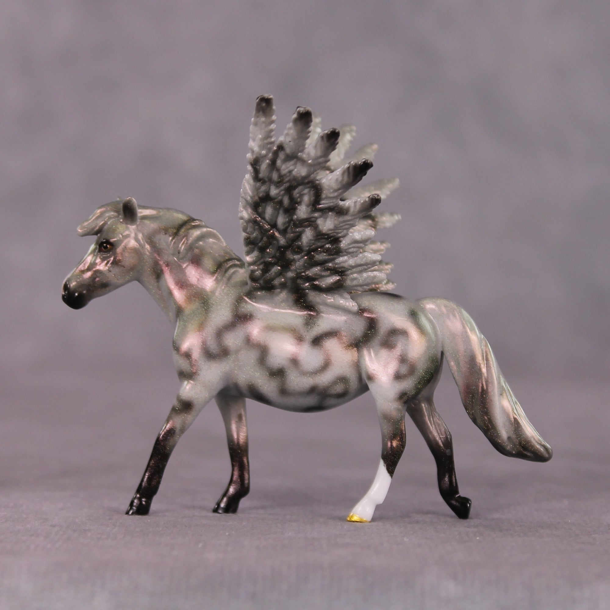 "Ariel" Pony Pegasus Chip OOAK Grab Bag - Painted By Ellen Robbins CL25