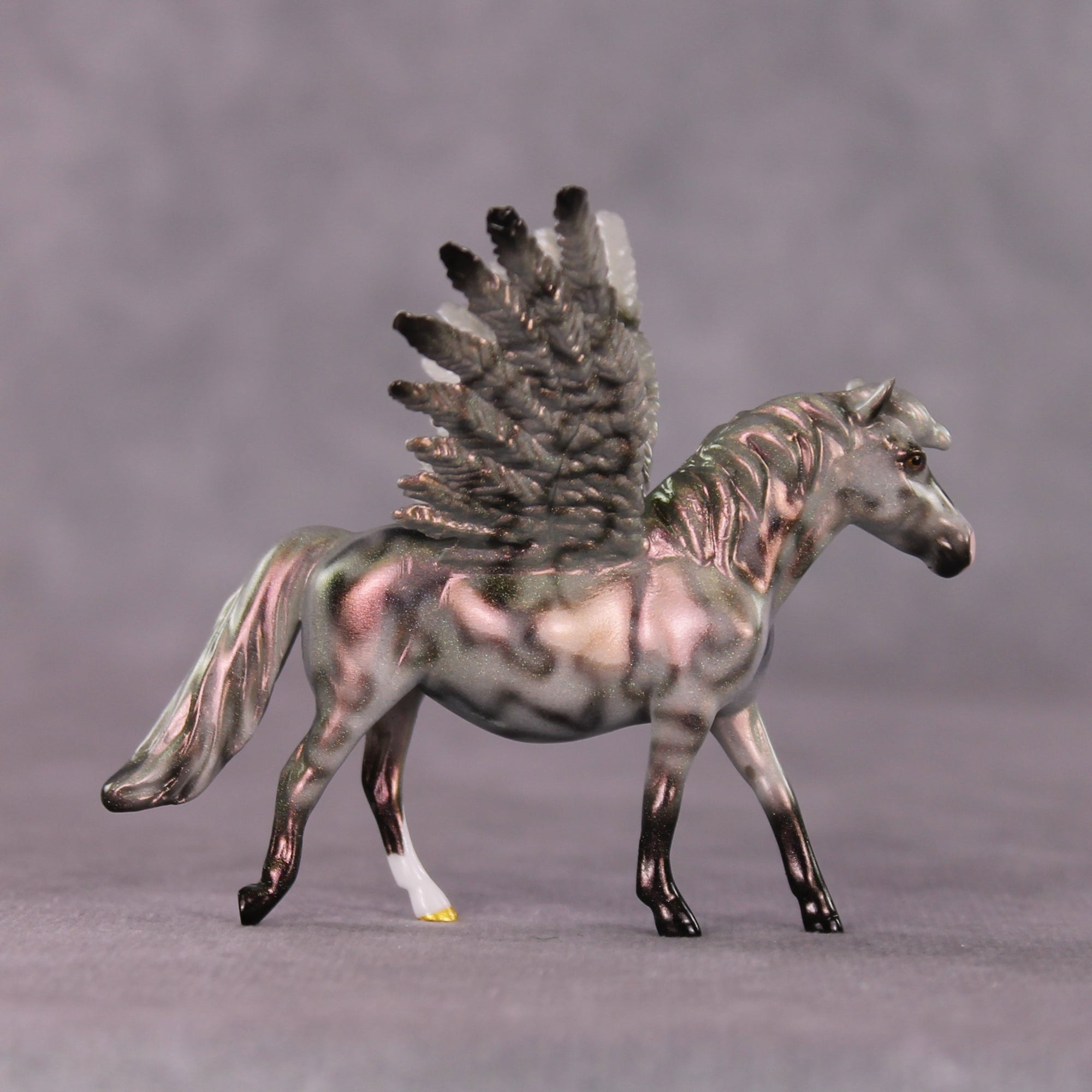 "Ariel" Pony Pegasus Chip OOAK Grab Bag - Painted By Ellen Robbins CL25