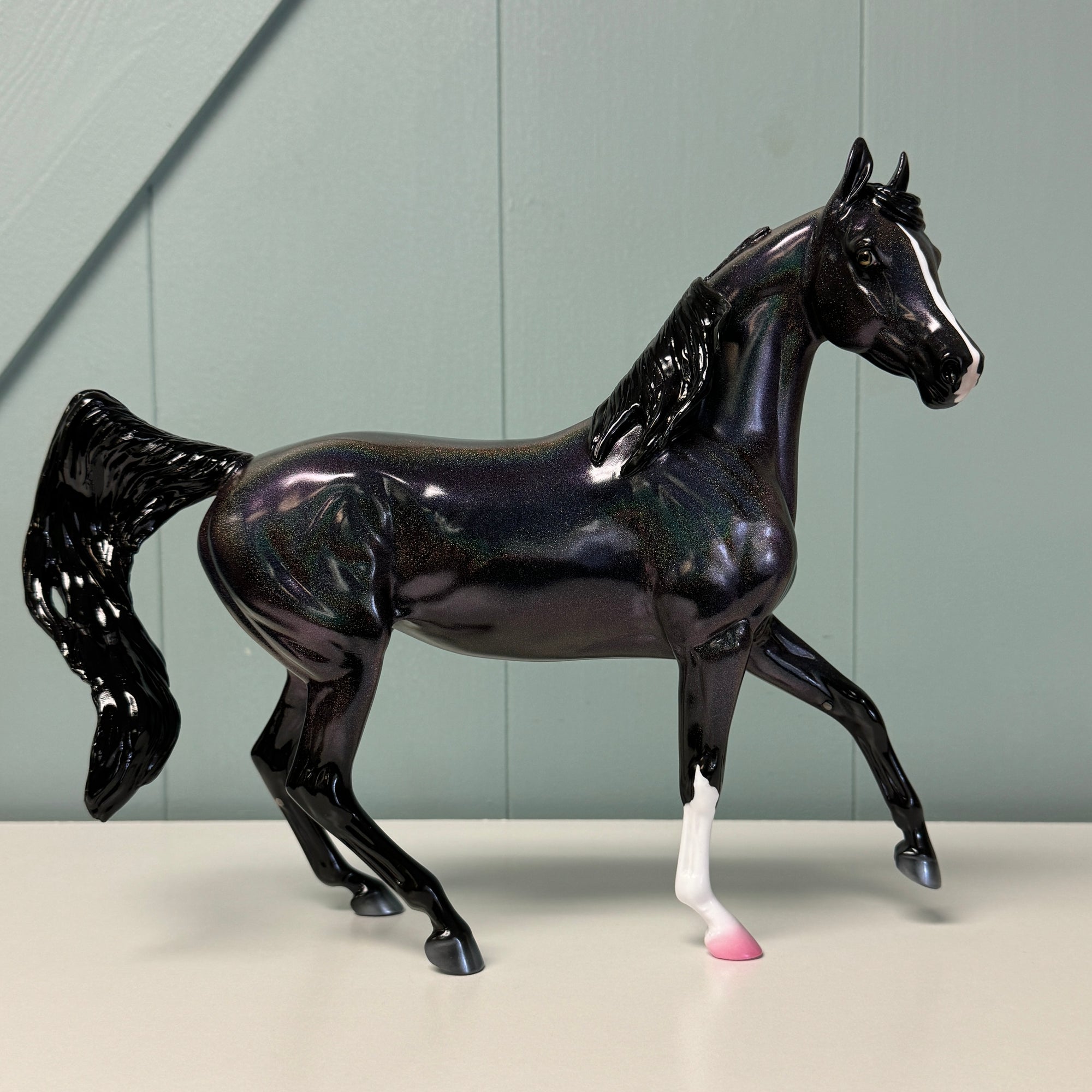 Elektra LE-5 Holographic Black Arab Mare By Ellen Robbins EQ24