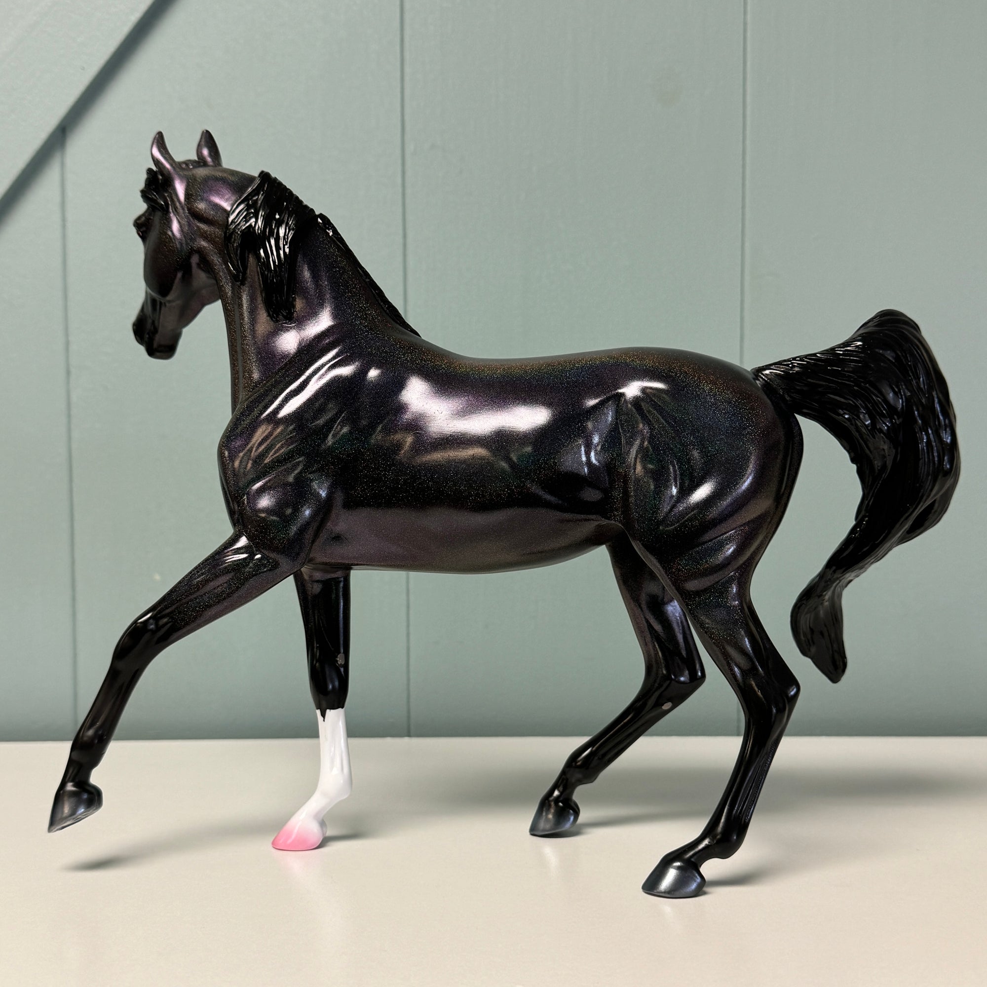 Elektra LE-5 Holographic Black Arab Mare By Ellen Robbins EQ24