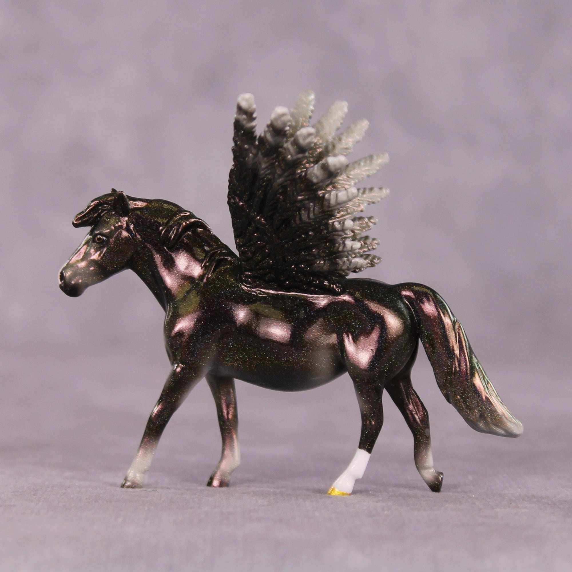 "Ariel" Pony Pegasus Chip OOAK Grab Bag - Painted By Ellen Robbins CL25
