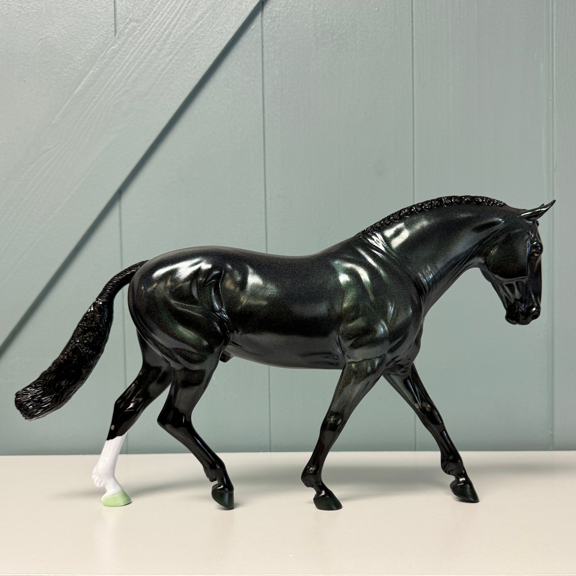 Ceilidh LE-5 Holographic Black Irish Draught By Ellen Robbins EQ24